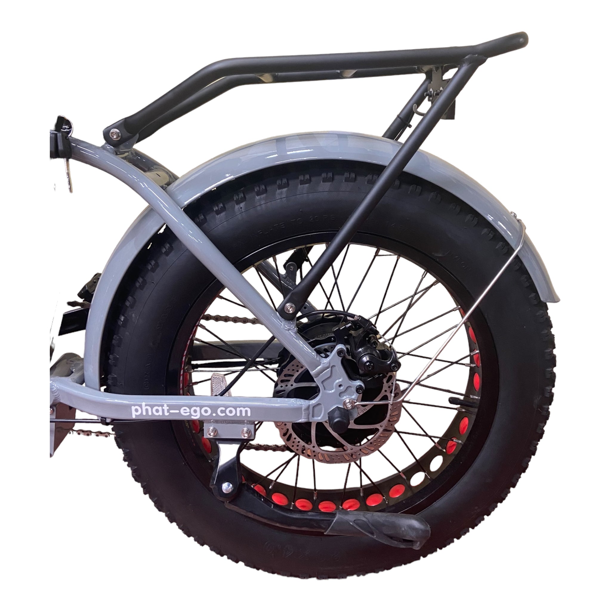 The Boss ST 20 Inch Folding Electric Bike Phat eGo